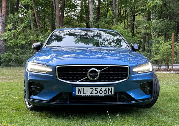 Volvo S60 cena 164000 przebieg: 62163, rok produkcji 2019 z Warszawa małe 596